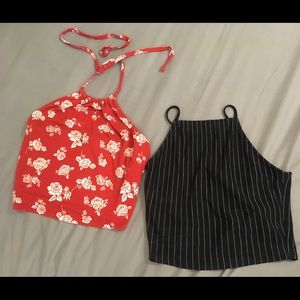 Crop top bundle ZARA and Forever 21